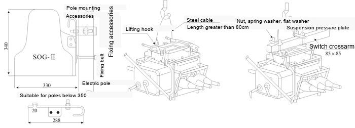 Installation Diagram of Control Device for FZW28-12F Boundary Load Switch