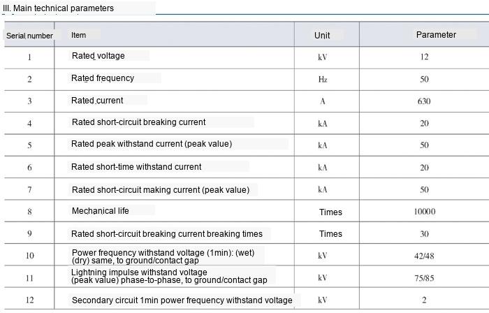 ZW32M-12 Outdoor High Voltage Permanent Magnetic Vacuum Circuit Breaker