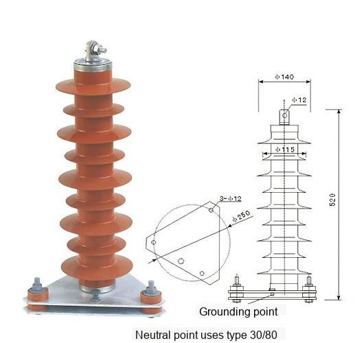 Neutral Point Type Zinc Oxide Arrester Neutral Point Type Zinc Oxide Arrester