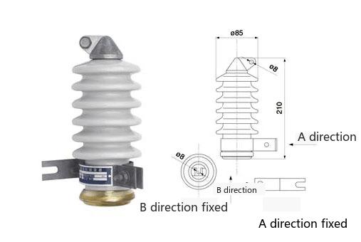 Porcelain Housing Zinc Oxide Arrester Porcelain Housing Zinc Oxide Arrester Outline Dimensions